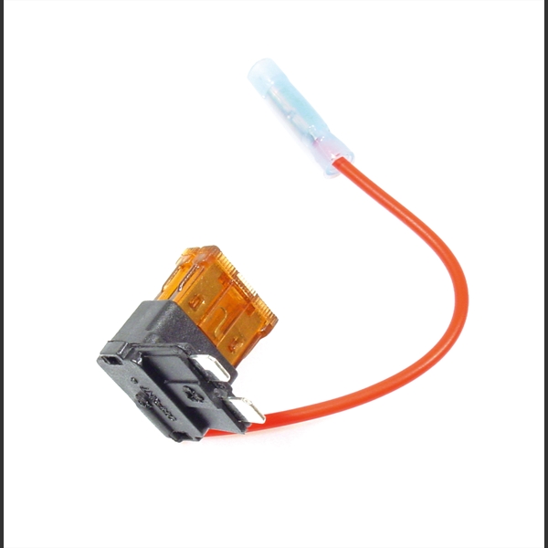 Manøvre strukturelt Bær Sikringsholder (stor) med 10cm kabel - Tromsø Bilstereo AS - God lyd til  rett pris!